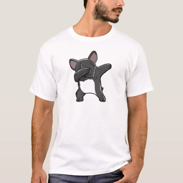 Funny Dabbing French Bulldog T-Shirt