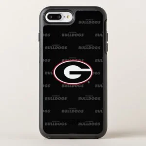 Georgia Bulldogs Logo | Watermark Pattern OtterBox iPhone Case