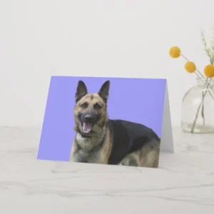 German Shepherd Birthday by Focus for a Cause Card