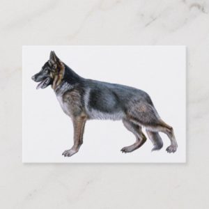 German Shepherd business Card