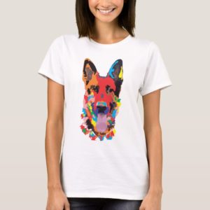 German shepherd color T-Shirt