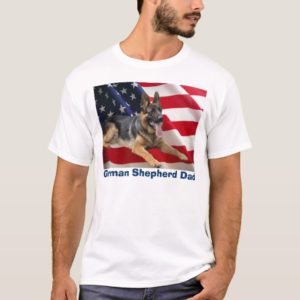 German Shepherd Dad T-Shirt