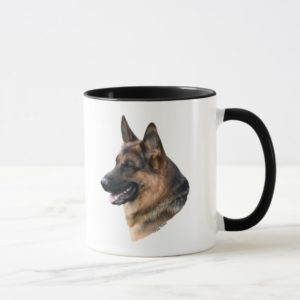 German Shepherd Dog headstudy Mug