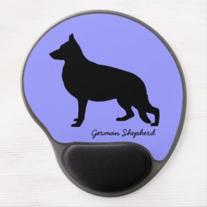 German Shepherd Gel Mouse Pad