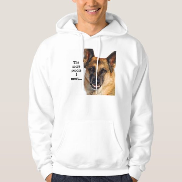 German Shepherd Hooded Sweatshirt