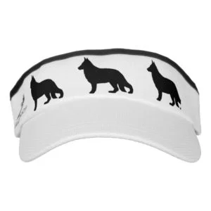 german shepherd silo black visor