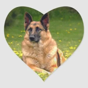 German Shepherd Stickers