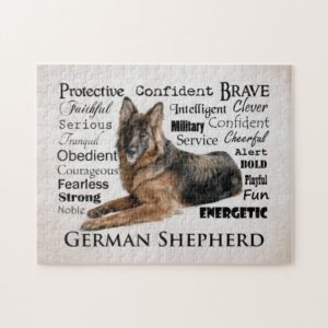 German Shepherd Traits Puzzle