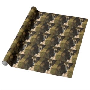German Shepherd Wrapping Paper for Mom