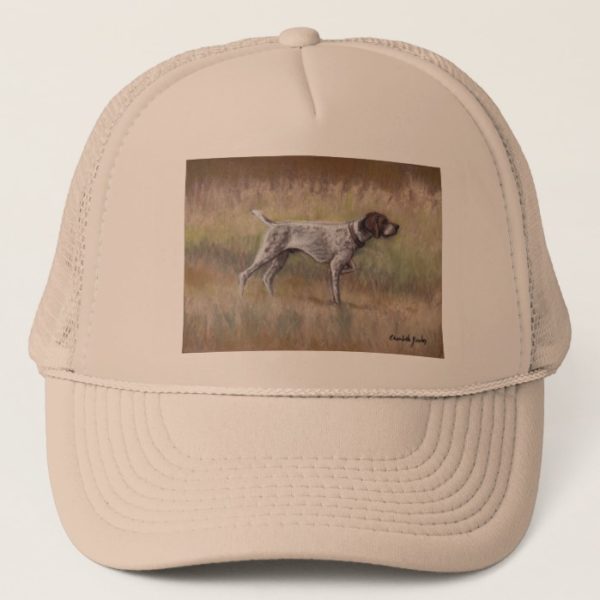German Shorthair Pointer Dog Art Hat
