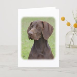 German Shorthaired Pointer AA004D-019 Card