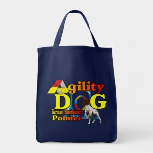 German Shorthaired Pointer Agility Gifts Tote Bag