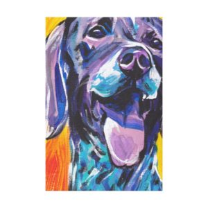 German Shorthaired Pointer Art on Stretched Canvas