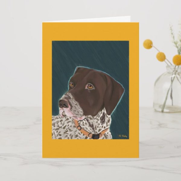 German Shorthaired Pointer card 2