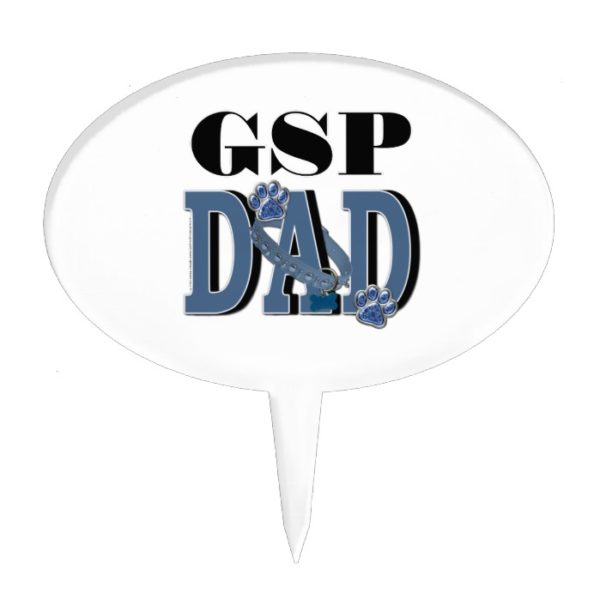 German Shorthaired Pointer DAD Cake Topper