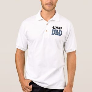 German Shorthaired Pointer DAD Polo Shirt