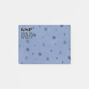 German Shorthaired Pointer DAD Post-it Notes