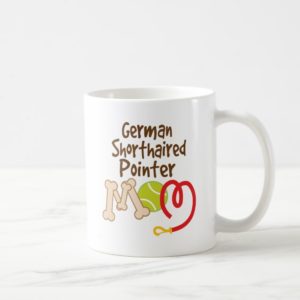 German Shorthaired Pointer Dog Breed Mom Gift Coffee Mug