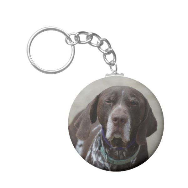 German Shorthaired Pointer Dog Keychain