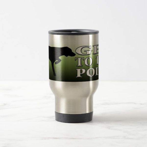 German Shorthaired Pointer "Get to the Point" Travel Mug