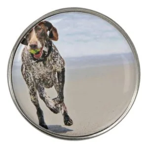 German Shorthaired Pointer - Luke - Riley Golf Ball Marker