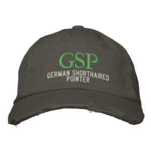 German Shorthaired Pointer Monogram Embroidered Baseball Hat