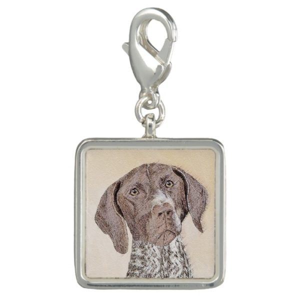 German Shorthaired Pointer Painting - Dog Art Charm
