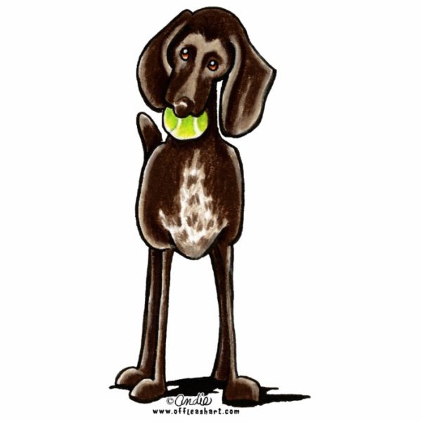 German Shorthaired Pointer Playtime Statuette