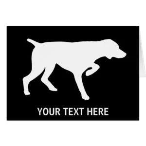 German Shorthaired Pointer silhouette