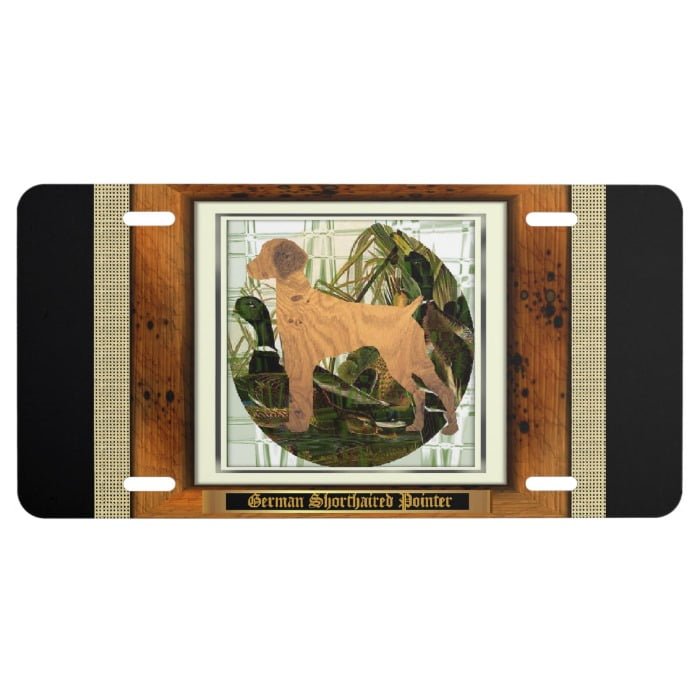 German Shorthaired Pointer Sport of It License Plate