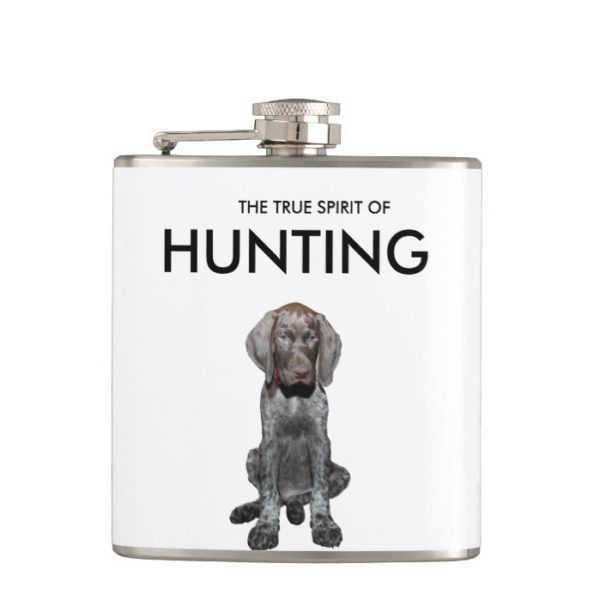 Glossy Grizzly Apres Hunt shot bottle Flask