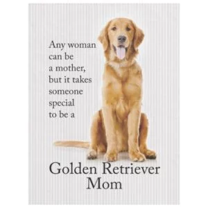 Golden Mom Fleece Blanket
