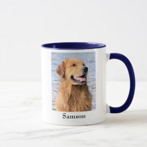 Golden Retriever Dog Breed Mug Customizable Text