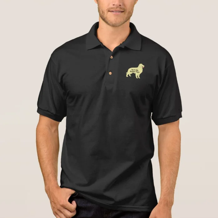 Golden Retriever Im In My Golden Years Polo Shirt