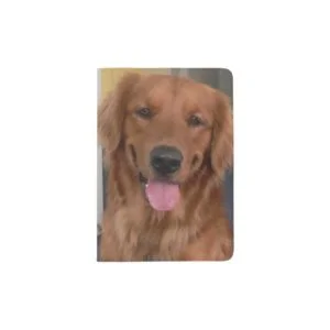 Golden Retriever Passport Holder
