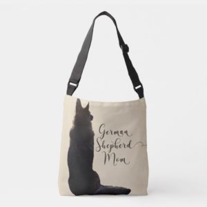 Gorgeous German Shepherd Mom Crossbody Bag