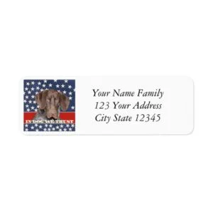 Grizzly4President, In Dog We Trust Label