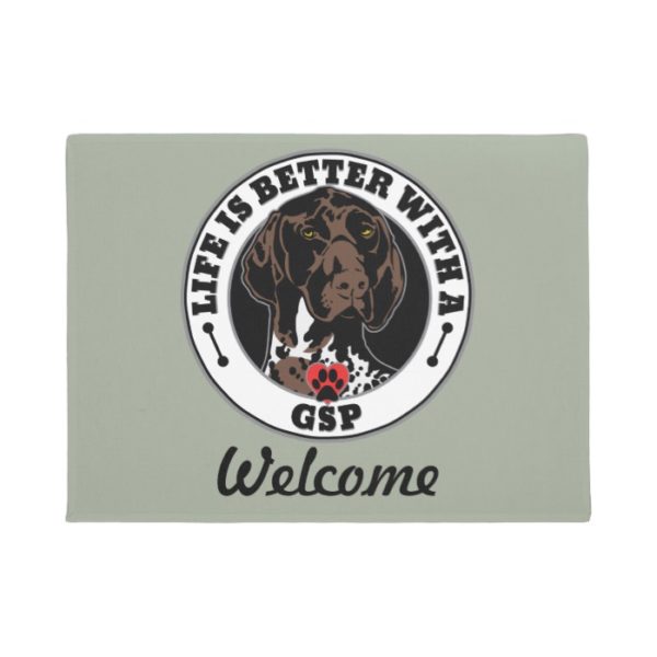 GSP Personalized Life Is Better With A GSP Doormat