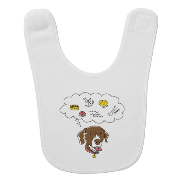 GSP Thoughts Baby Bib