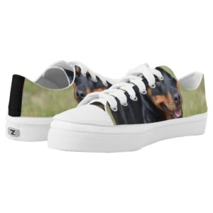 Guileless Rottweiler Low-Top Sneakers
