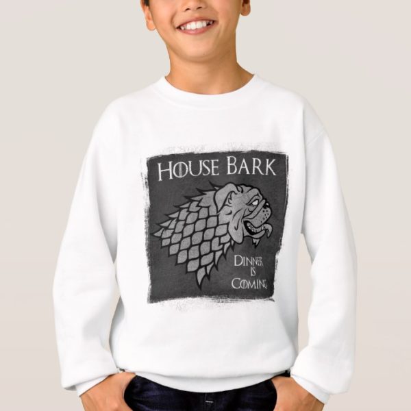 House Bark - Dinner is Coming (Bulldog) Sweatshirt