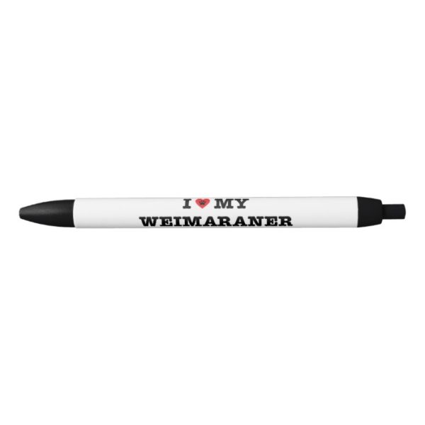 I Heart My Weimaraner Pen