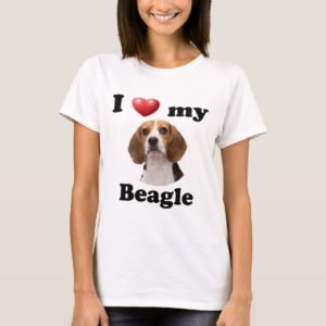 I Love My Beagle T-Shirt