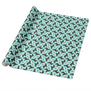 I Love my Boykin Spaniel Wrapping Paper