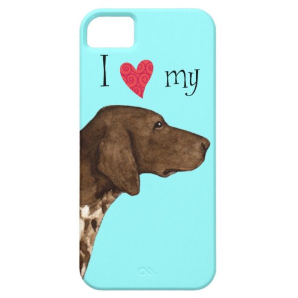 I Love my German Shorthaired Pointer Case-Mate iPhone Case