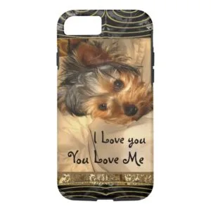 I Love You Yorkie VII Case-Mate iPhone Case