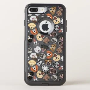 Illustration Pattern sweet Domestic Dogs OtterBox iPhone Case
