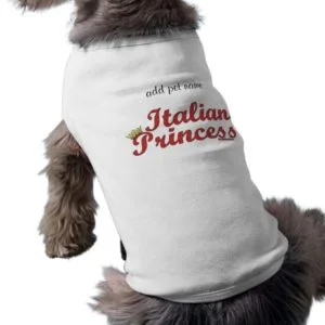 Italian Princess - White T-Shirt