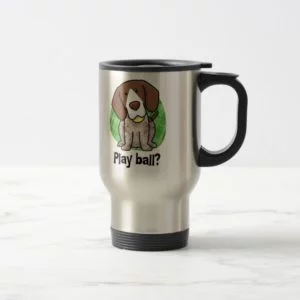 Kawaii German Shorthaired Pointer Travel Mug