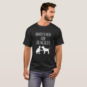 Kids Brother of Beagles Cute Funny amp Unique Dog T-Shirt